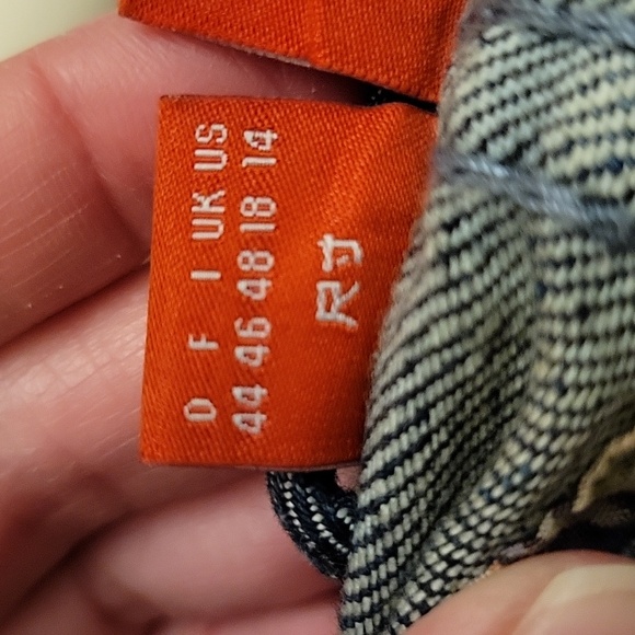 ESPRIT | Women's Y2K Denim Jean Blazer Jacket in US size 14 - Picture 8 of 10